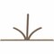 Ekena Millwork Richland Smooth Timber Gable Bracket, Douglas Fir, 108"W x 72"H x 1 1/2"D x 3 1/2"F, 16/12 Pitch GBW108X72X0204RIC00SDF - alternate 2